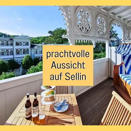 Hunde Ohne Aufpreis - Fewo Hagemeister Sellin - 6 Min Zum Strand - Mit 2 Balkonen - Gratis Sauna & Coworking Space Im Haus Zewnętrze zdjęcie